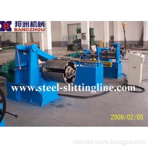 Mini Steel Coil Slitting Line with simple decoiler, recoile